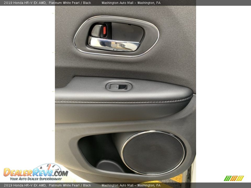 2019 Honda HR-V EX AWD Platinum White Pearl / Black Photo #17