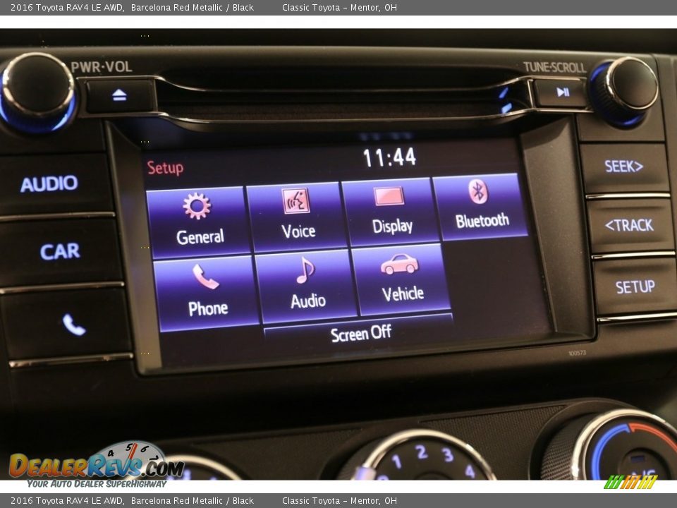 2016 Toyota RAV4 LE AWD Barcelona Red Metallic / Black Photo #12