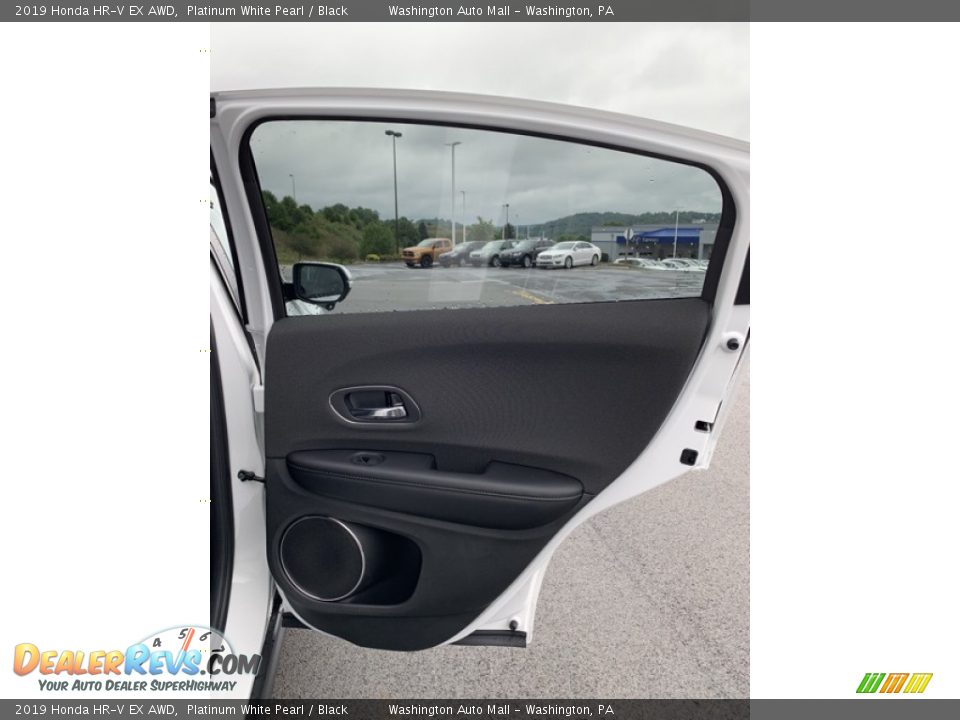 2019 Honda HR-V EX AWD Platinum White Pearl / Black Photo #22
