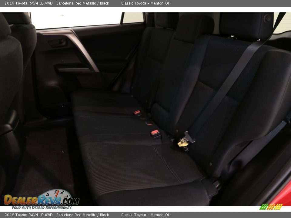 2016 Toyota RAV4 LE AWD Barcelona Red Metallic / Black Photo #17
