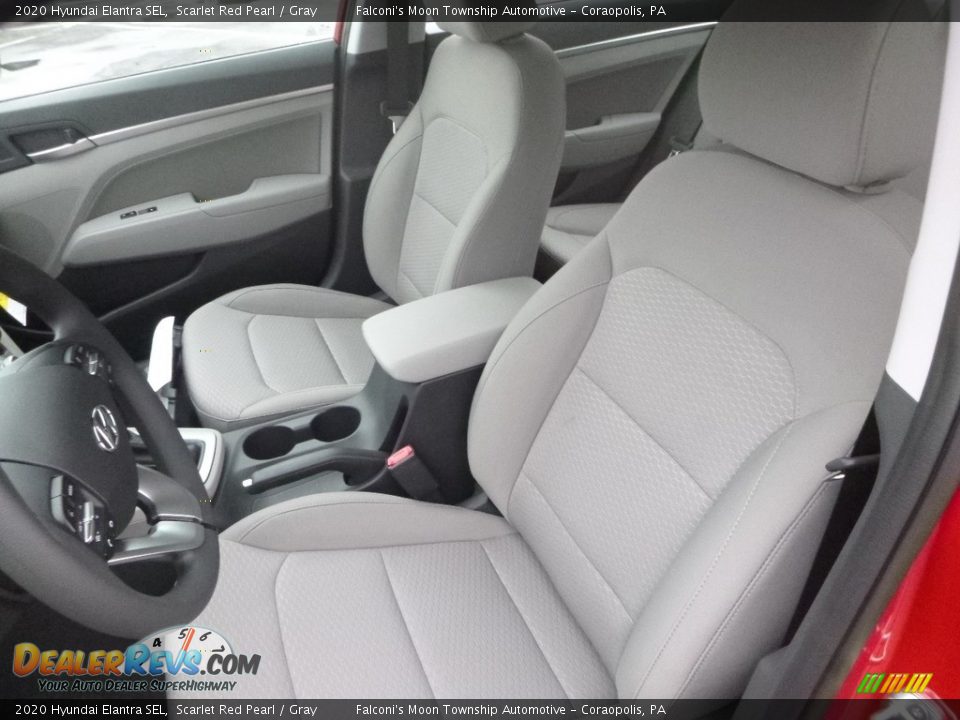 Front Seat of 2020 Hyundai Elantra SEL Photo #12