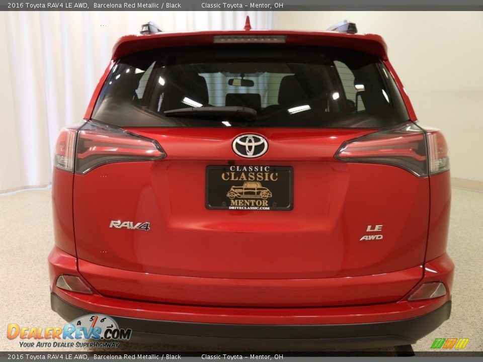 2016 Toyota RAV4 LE AWD Barcelona Red Metallic / Black Photo #18