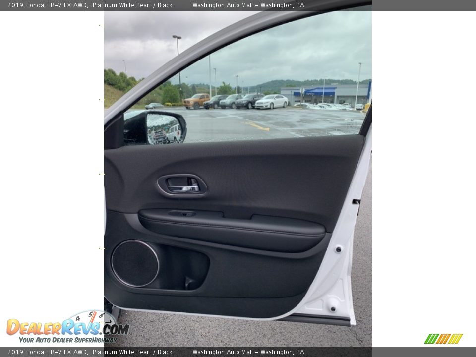 2019 Honda HR-V EX AWD Platinum White Pearl / Black Photo #25