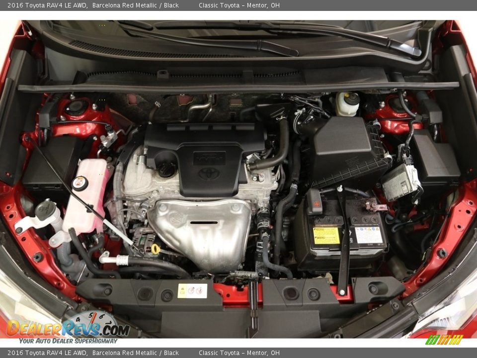 2016 Toyota RAV4 LE AWD Barcelona Red Metallic / Black Photo #19