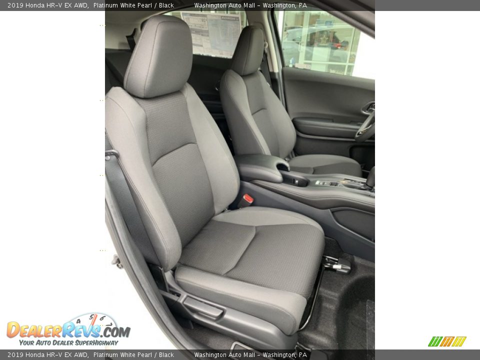 2019 Honda HR-V EX AWD Platinum White Pearl / Black Photo #26