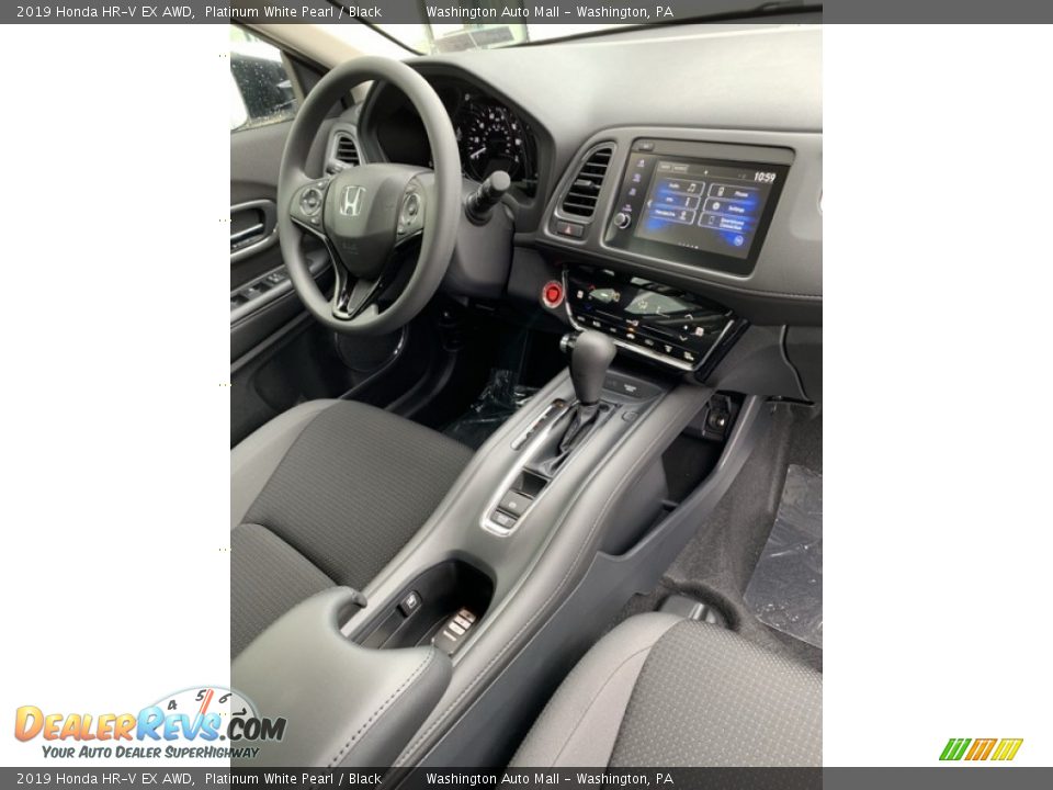2019 Honda HR-V EX AWD Platinum White Pearl / Black Photo #27