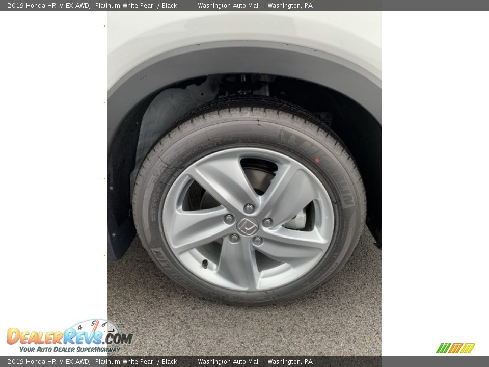 2019 Honda HR-V EX AWD Platinum White Pearl / Black Photo #28