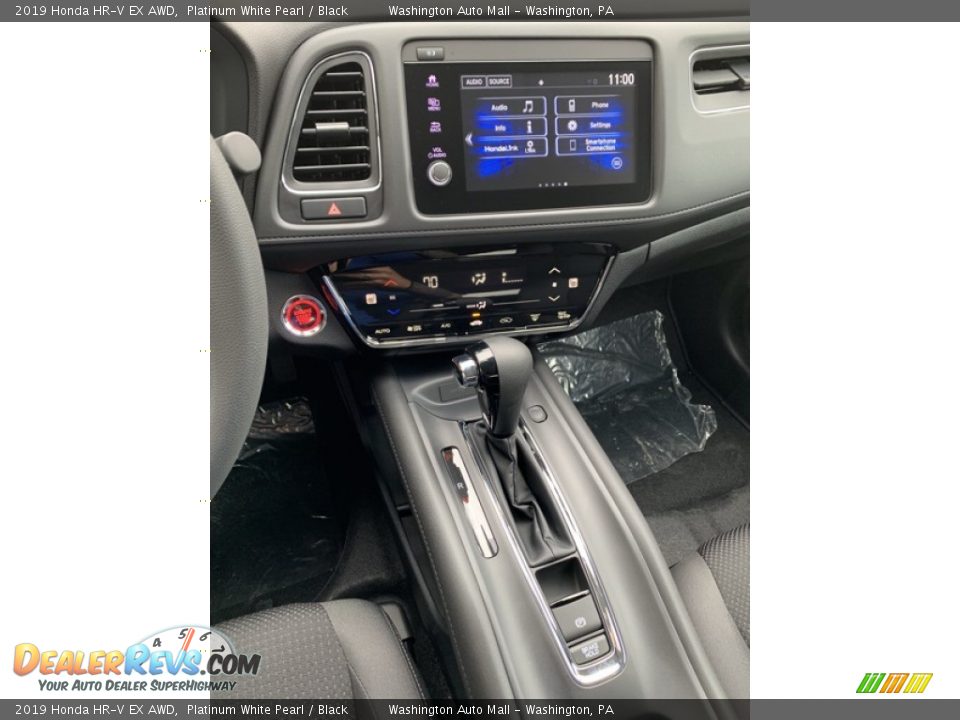 2019 Honda HR-V EX AWD Platinum White Pearl / Black Photo #30