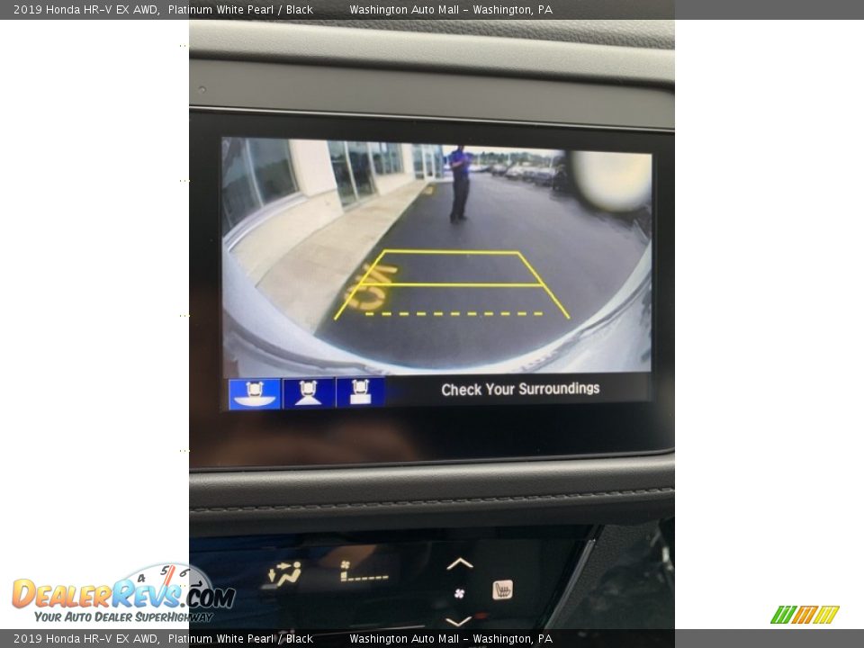 2019 Honda HR-V EX AWD Platinum White Pearl / Black Photo #31