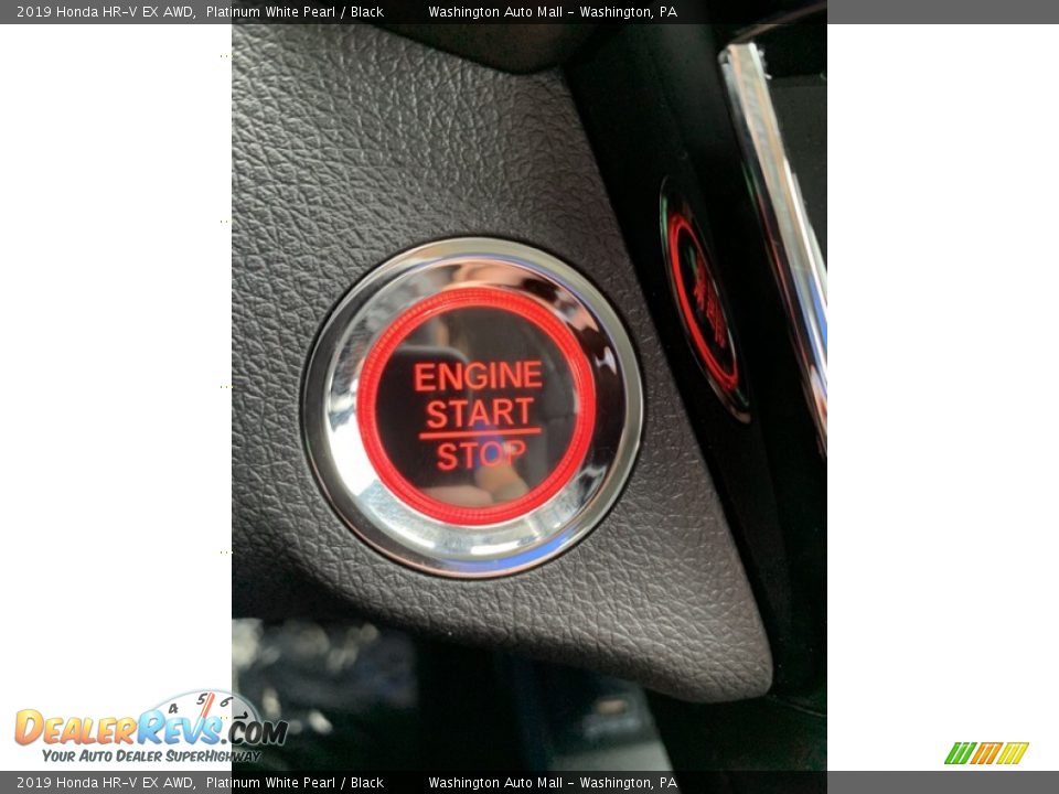 2019 Honda HR-V EX AWD Platinum White Pearl / Black Photo #34