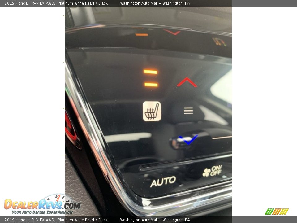 2019 Honda HR-V EX AWD Platinum White Pearl / Black Photo #35