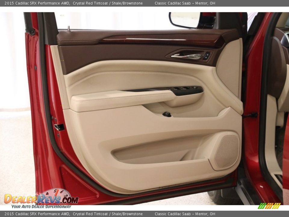 2015 Cadillac SRX Performance AWD Crystal Red Tintcoat / Shale/Brownstone Photo #4