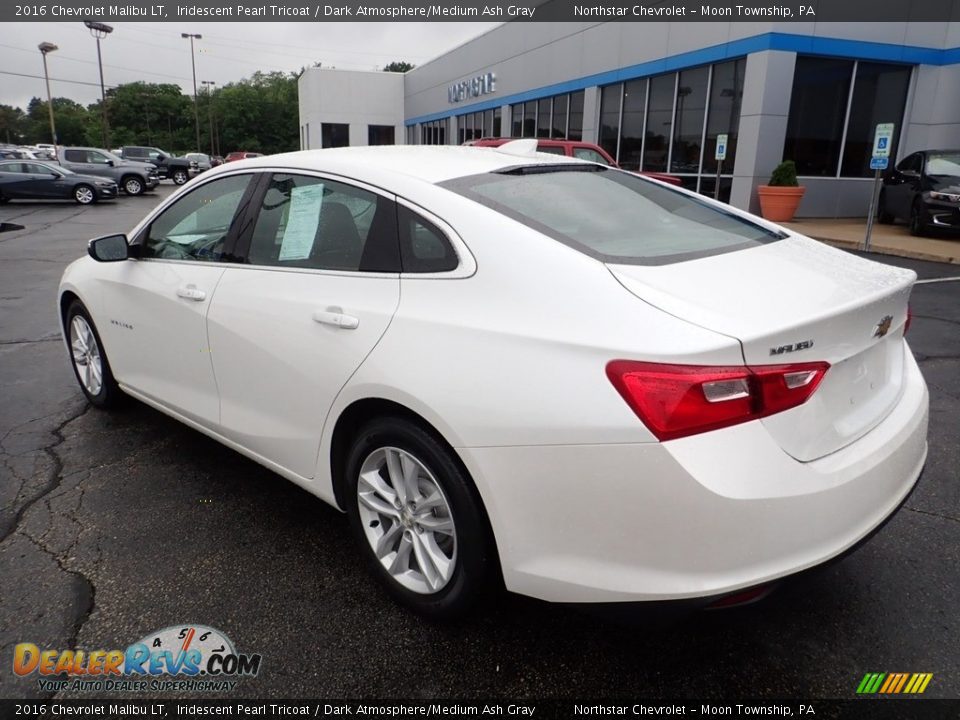 2016 Chevrolet Malibu LT Iridescent Pearl Tricoat / Dark Atmosphere/Medium Ash Gray Photo #4