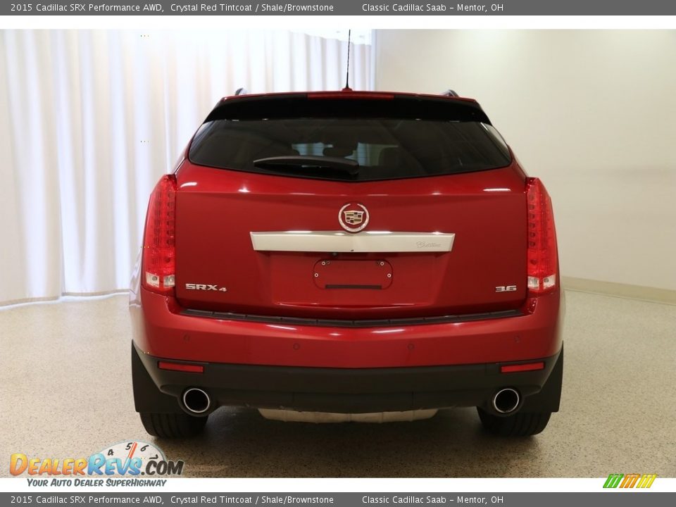 2015 Cadillac SRX Performance AWD Crystal Red Tintcoat / Shale/Brownstone Photo #20