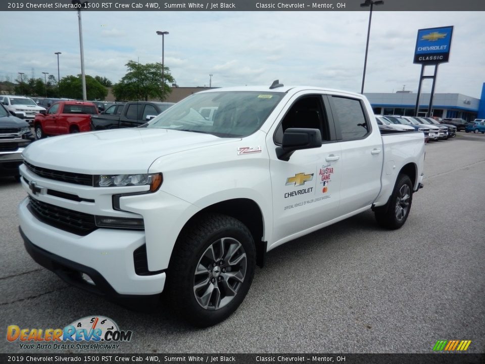 2019 Chevrolet Silverado 1500 RST Crew Cab 4WD Summit White / Jet Black Photo #1