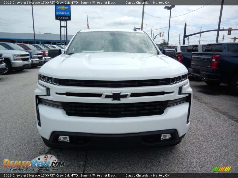 2019 Chevrolet Silverado 1500 RST Crew Cab 4WD Summit White / Jet Black Photo #2