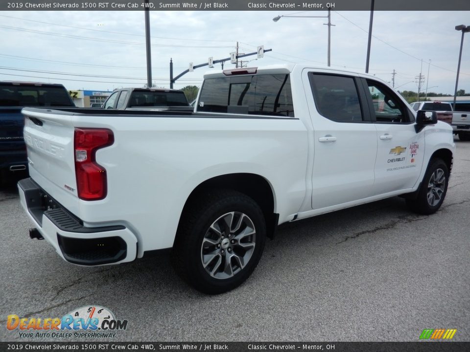 2019 Chevrolet Silverado 1500 RST Crew Cab 4WD Summit White / Jet Black Photo #4