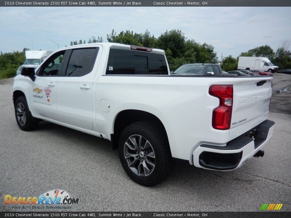 2019 Chevrolet Silverado 1500 RST Crew Cab 4WD Summit White / Jet Black Photo #5