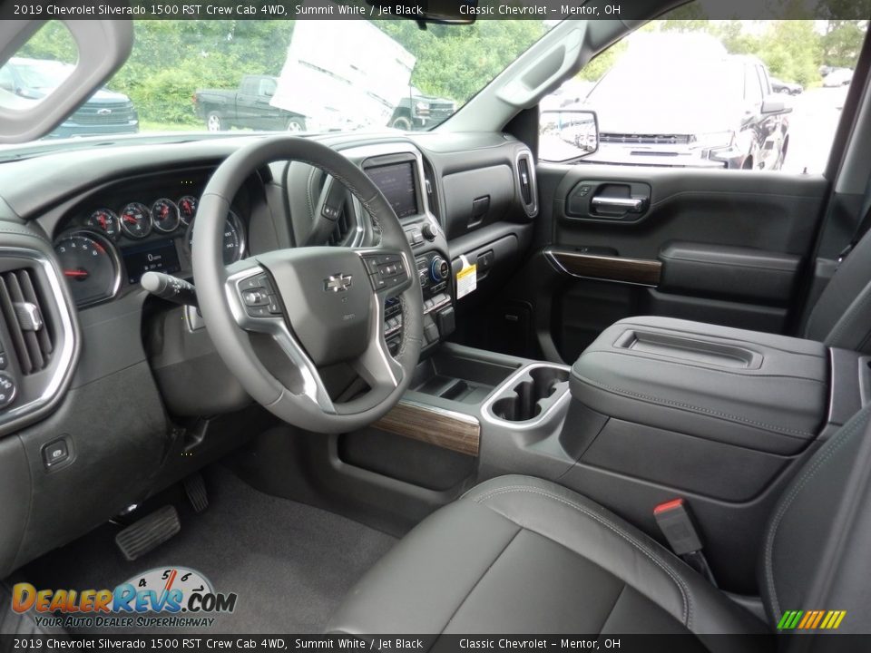 2019 Chevrolet Silverado 1500 RST Crew Cab 4WD Summit White / Jet Black Photo #7