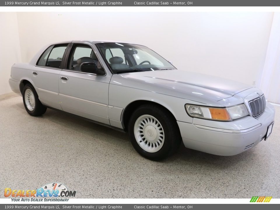 1999 Mercury Grand Marquis LS Silver Frost Metallic / Light Graphite Photo #1