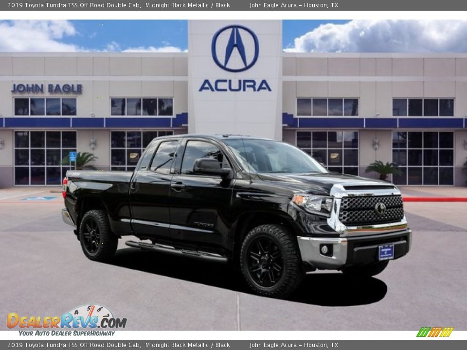 2019 Toyota Tundra TSS Off Road Double Cab Midnight Black Metallic / Black Photo #1