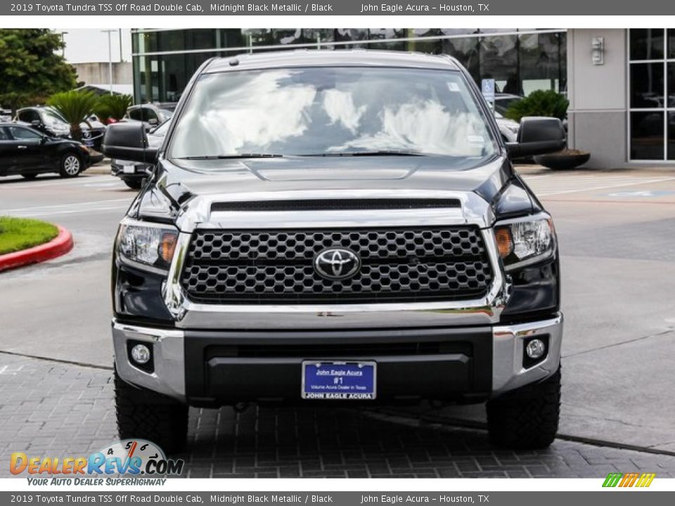 2019 Toyota Tundra TSS Off Road Double Cab Midnight Black Metallic / Black Photo #2