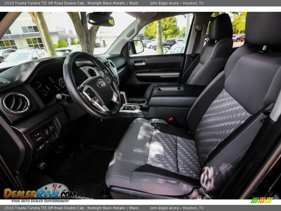 Black Interior - 2019 Toyota Tundra TSS Off Road Double Cab Photo #18