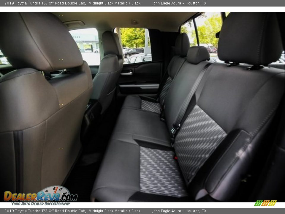 Rear Seat of 2019 Toyota Tundra TSS Off Road Double Cab Photo #20