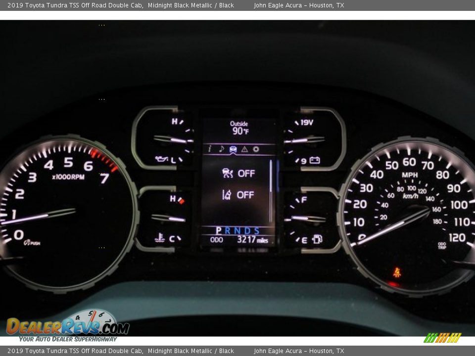 2019 Toyota Tundra TSS Off Road Double Cab Gauges Photo #30