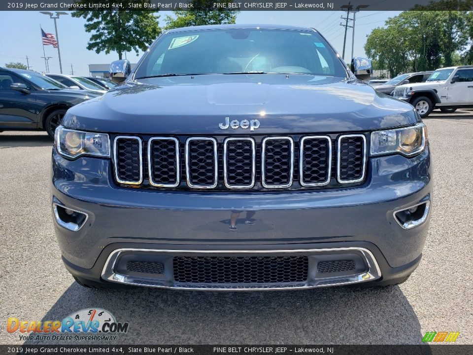 2019 Jeep Grand Cherokee Limited 4x4 Slate Blue Pearl / Black Photo #2