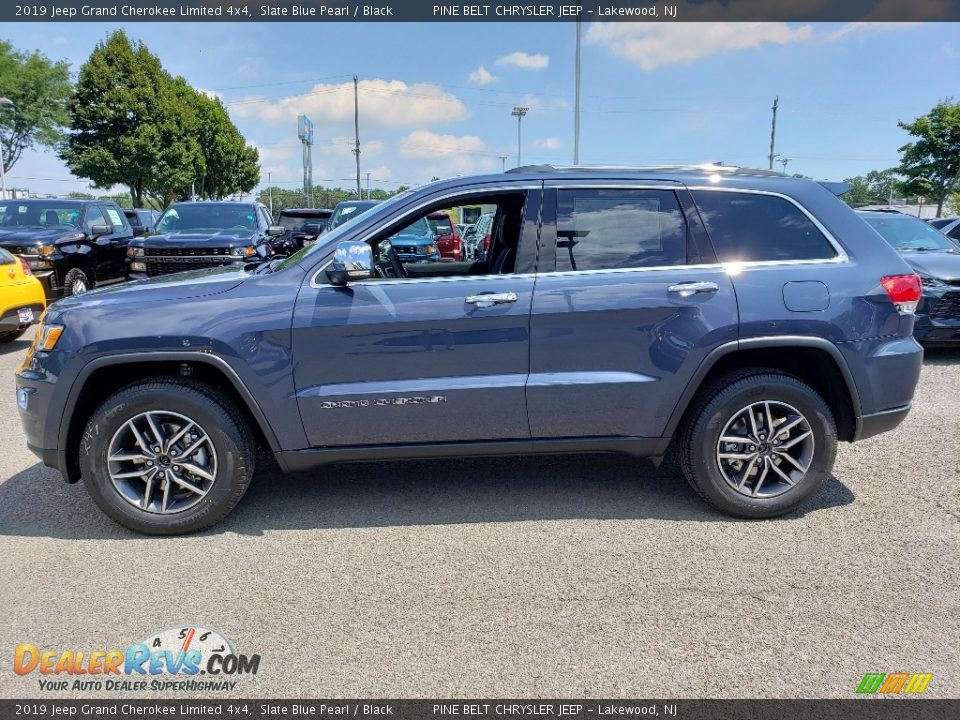 2019 Jeep Grand Cherokee Limited 4x4 Slate Blue Pearl / Black Photo #3