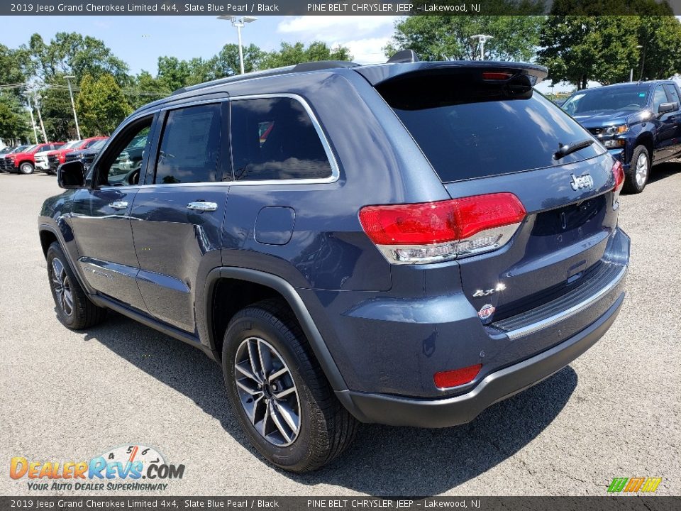 2019 Jeep Grand Cherokee Limited 4x4 Slate Blue Pearl / Black Photo #4