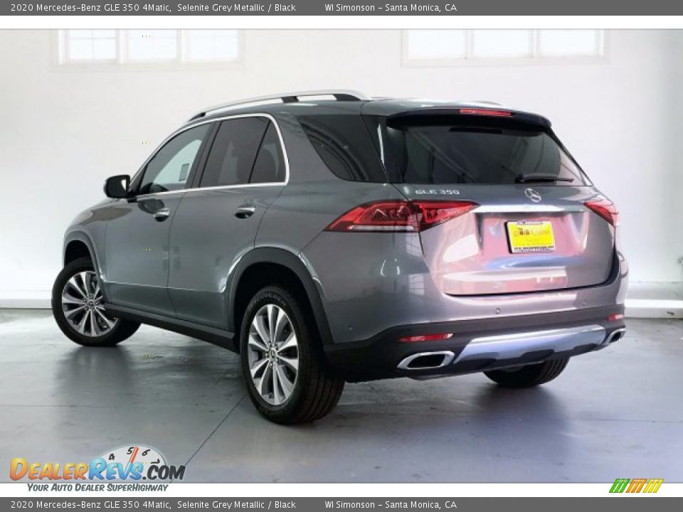 2020 Mercedes-Benz GLE 350 4Matic Selenite Grey Metallic / Black Photo #2