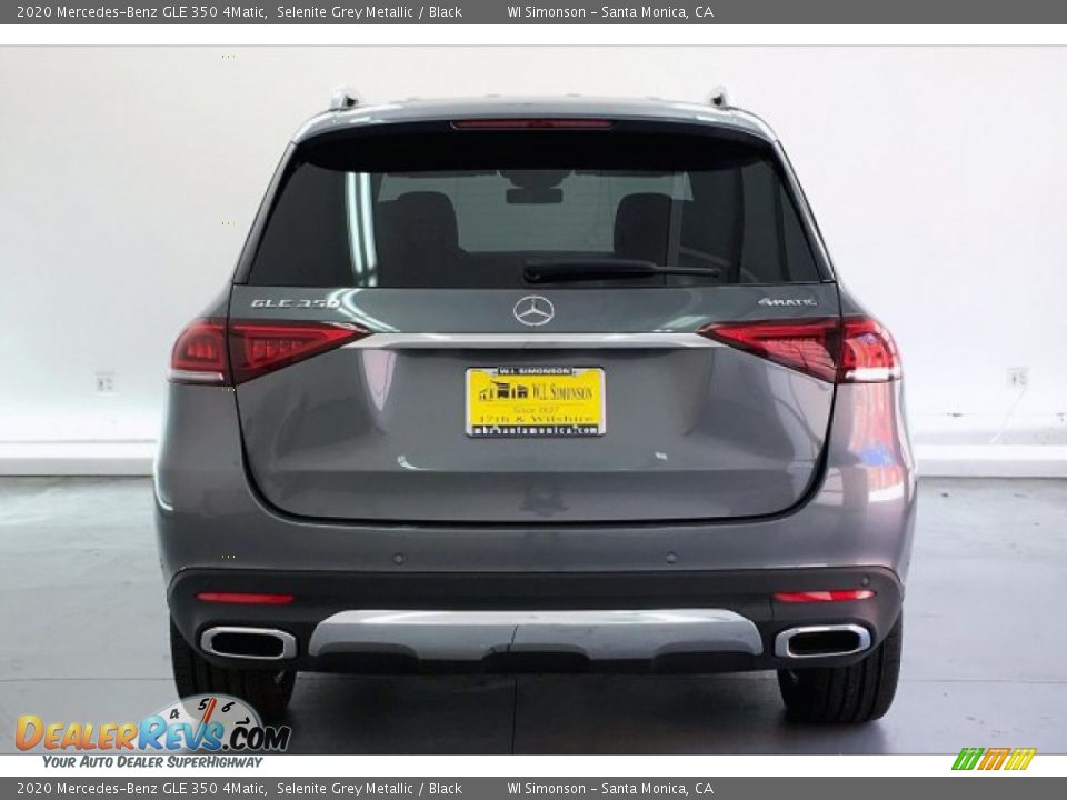 2020 Mercedes-Benz GLE 350 4Matic Selenite Grey Metallic / Black Photo #3