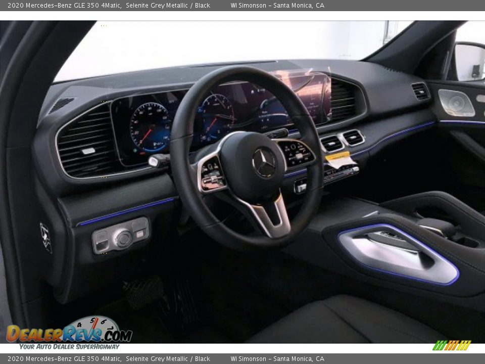 2020 Mercedes-Benz GLE 350 4Matic Selenite Grey Metallic / Black Photo #4