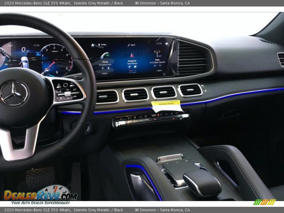 2020 Mercedes-Benz GLE 350 4Matic Selenite Grey Metallic / Black Photo #6