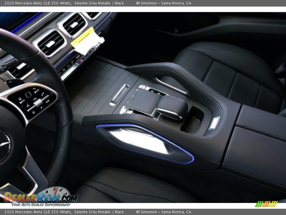 2020 Mercedes-Benz GLE 350 4Matic Selenite Grey Metallic / Black Photo #7