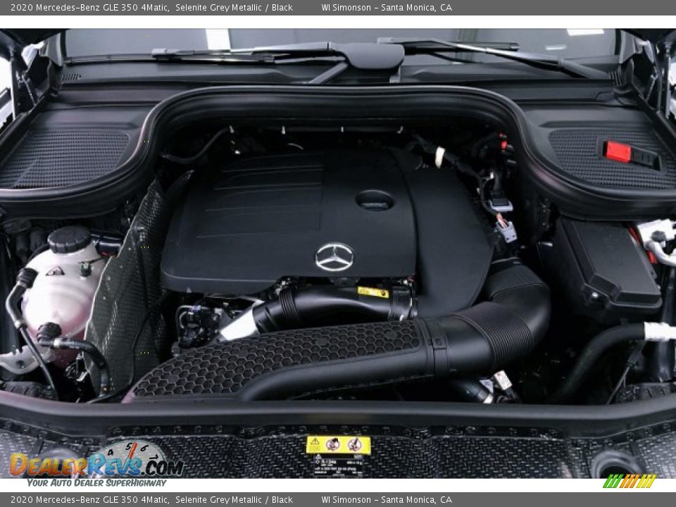 2020 Mercedes-Benz GLE 350 4Matic Selenite Grey Metallic / Black Photo #8