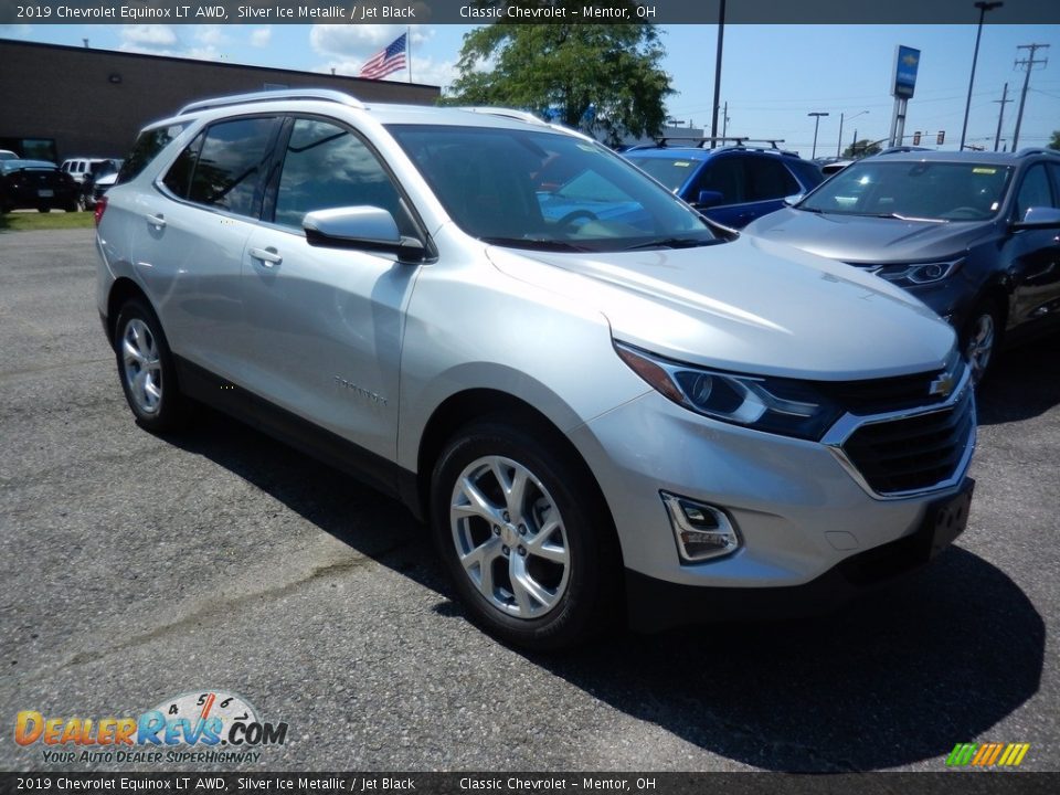 2019 Chevrolet Equinox LT AWD Silver Ice Metallic / Jet Black Photo #3