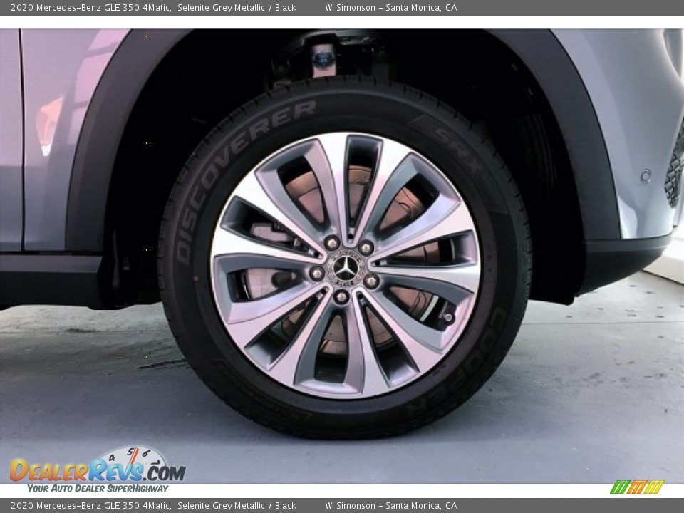 2020 Mercedes-Benz GLE 350 4Matic Selenite Grey Metallic / Black Photo #9