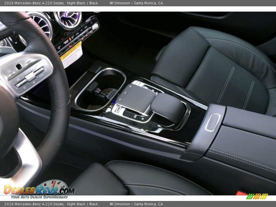 2019 Mercedes-Benz A 220 Sedan Night Black / Black Photo #7