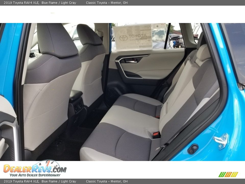 Rear Seat of 2019 Toyota RAV4 XLE Photo #3