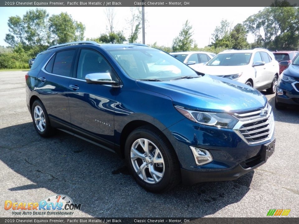 2019 Chevrolet Equinox Premier Pacific Blue Metallic / Jet Black Photo #3