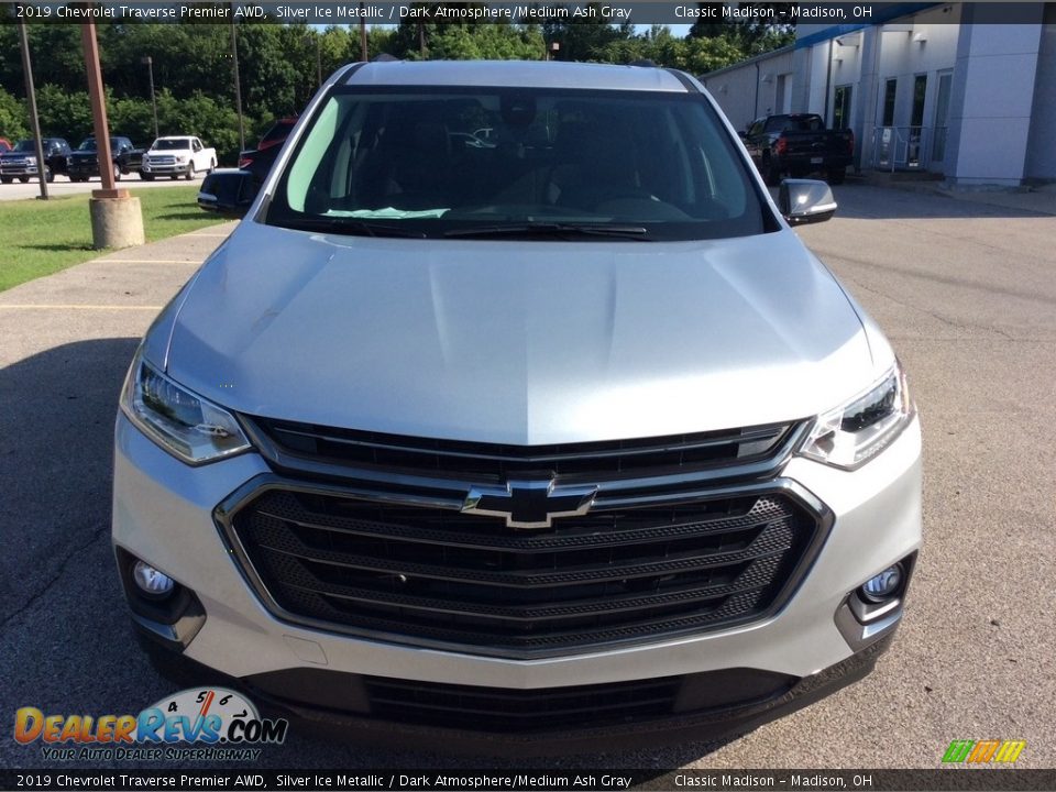 2019 Chevrolet Traverse Premier AWD Silver Ice Metallic / Dark Atmosphere/Medium Ash Gray Photo #4