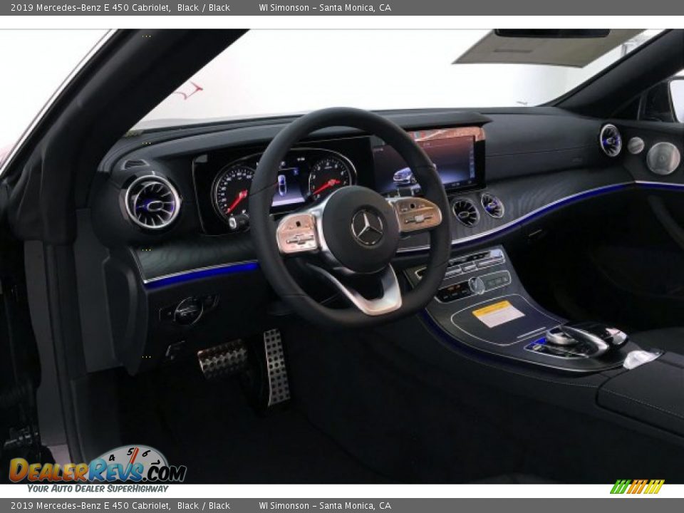 2019 Mercedes-Benz E 450 Cabriolet Black / Black Photo #4