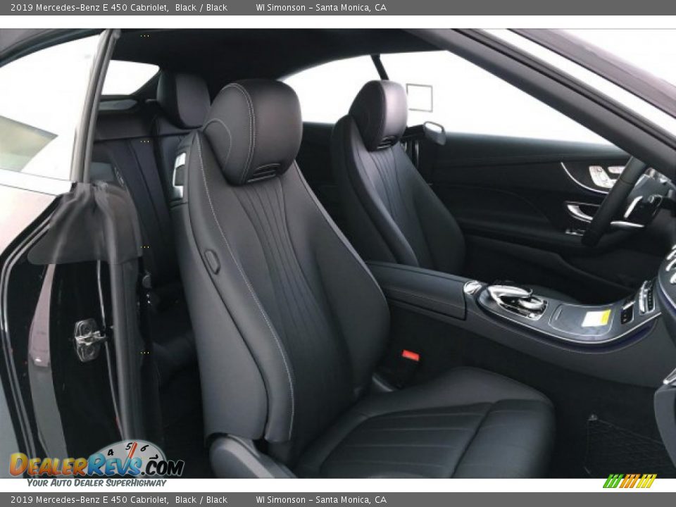 2019 Mercedes-Benz E 450 Cabriolet Black / Black Photo #5
