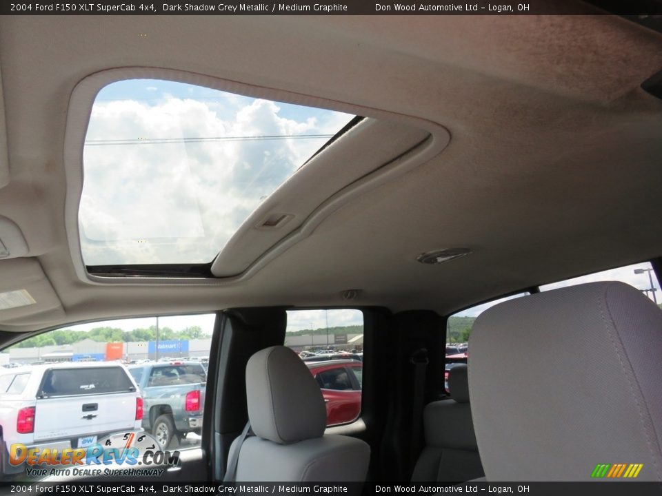 2004 Ford F150 XLT SuperCab 4x4 Dark Shadow Grey Metallic / Medium Graphite Photo #2