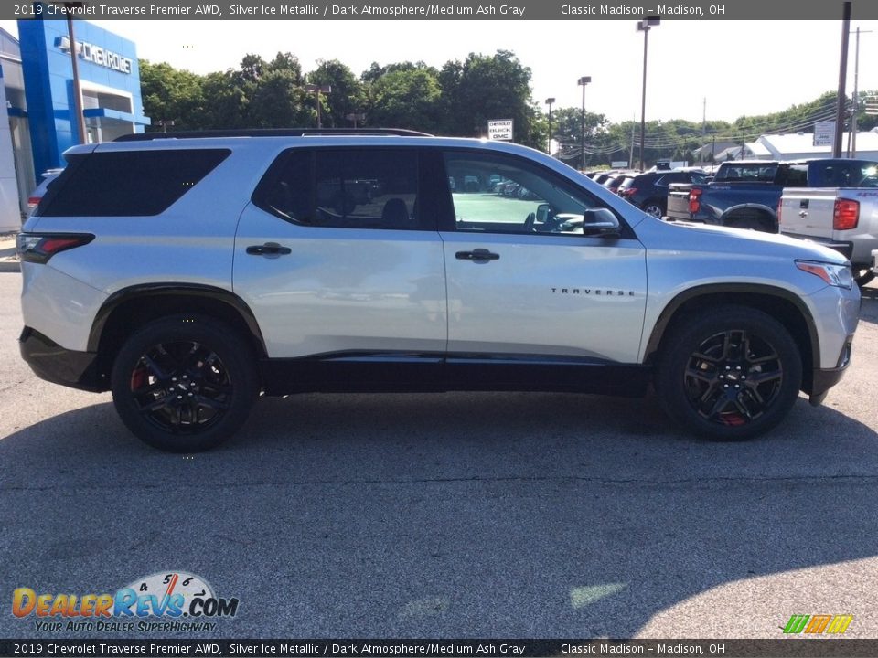 2019 Chevrolet Traverse Premier AWD Silver Ice Metallic / Dark Atmosphere/Medium Ash Gray Photo #10