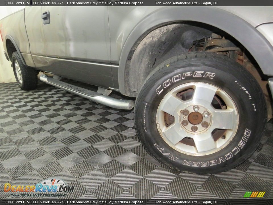 2004 Ford F150 XLT SuperCab 4x4 Dark Shadow Grey Metallic / Medium Graphite Photo #3