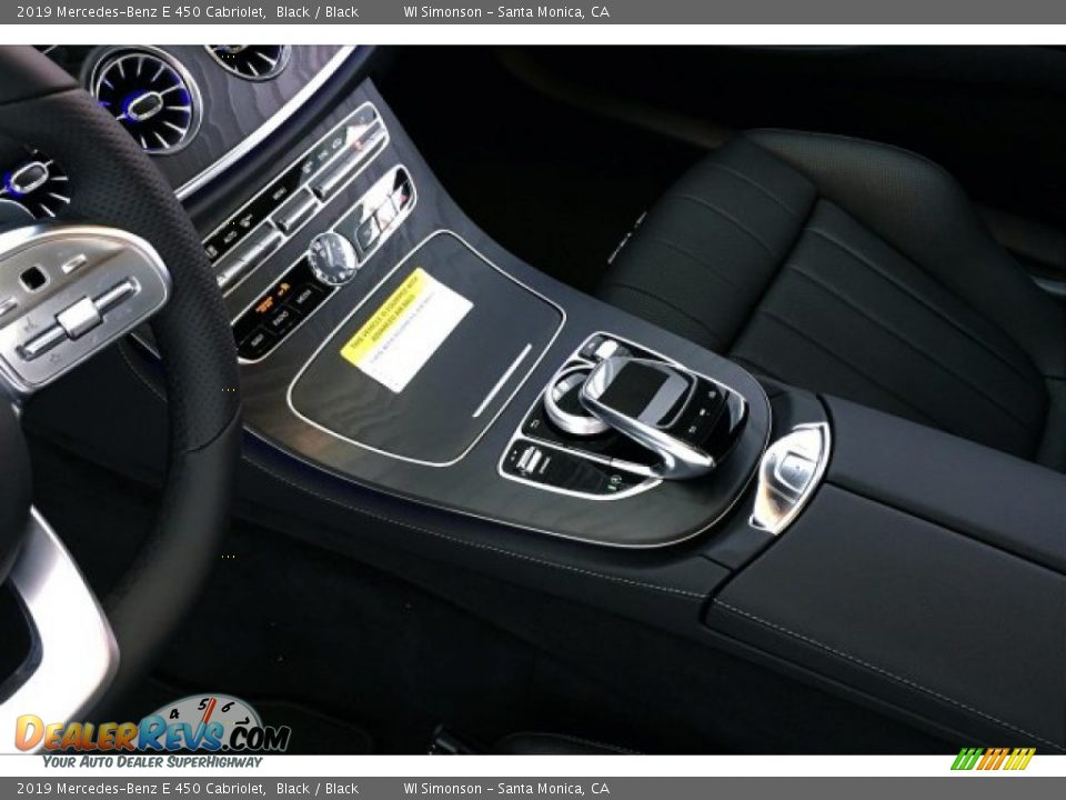 2019 Mercedes-Benz E 450 Cabriolet Black / Black Photo #7